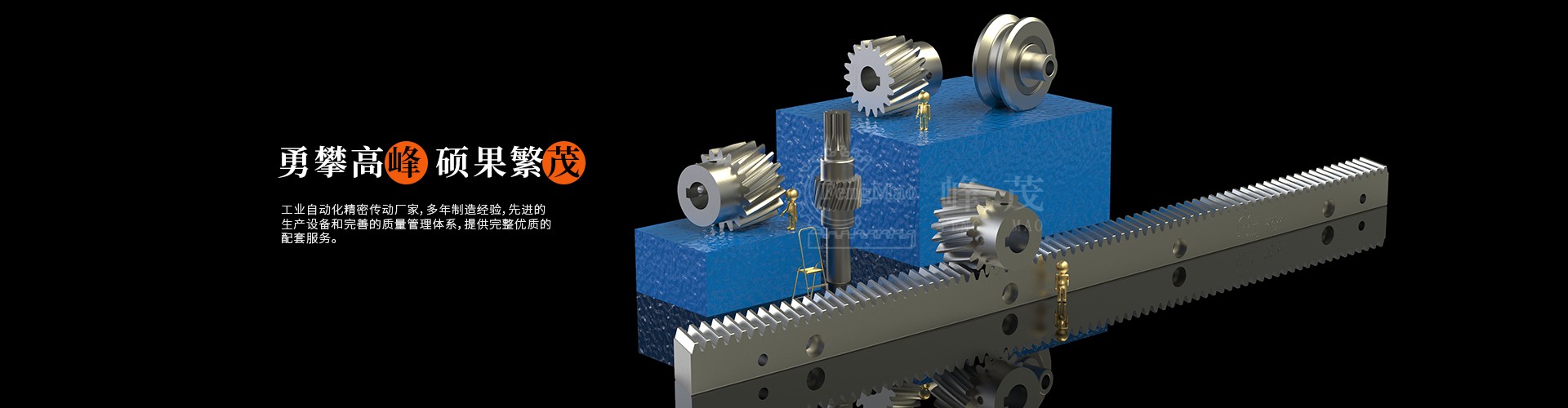 精密直齒齒條、斜齒齒條峰茂廠家直銷，專業(yè)非標(biāo)定制價格實惠